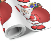 SANTA CLAUS GESCHENKPAPIER (Rolleneckpunkt)