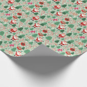 Santa Claus Geschenkpapier (Ecke)