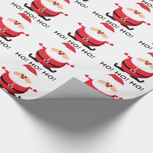 Santa Claus Geschenkpapier (Ecke)