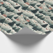 Santa Claus Geschenkpapier (Ecke)