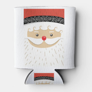 Santa-Claus-Gesicht Dosenkühler