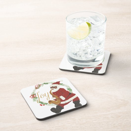 Santa Claus Getränkeuntersetzer (Rechte Seite)