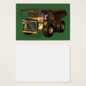 Santa Claus Giant Dump Truckfahrer (Vorne & Hinten)