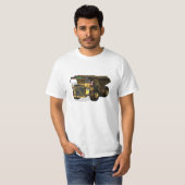 Santa Claus Giant Dump Truckfahrer T-Shirt (Vorne ganz)