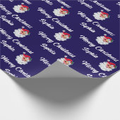 Santa Claus Gift Wrap Geschenkpapier (Ecke)