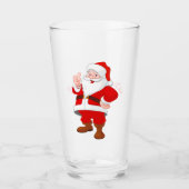 Santa Claus Glas (Vorderseite)