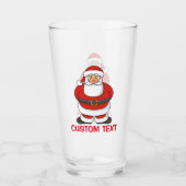 Santa Claus Glas (Vorderseite)
