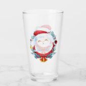 Santa Claus Glas (Rückseite)