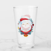 Santa Claus Glas (Vorderseite)