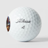 Santa Claus Golf Balls Golfball (Logo)