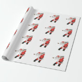 Santa Claus Golf Geschenkpapier (Ungerollt)