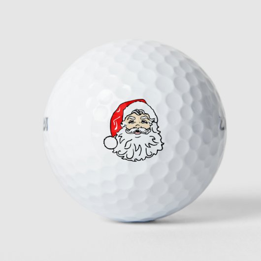 Santa Claus Golfball (Vorderseite)