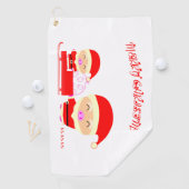 Santa Claus Golfhandtuch (Insitu)