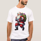Santa Claus Got Überraschungen T-Shirt (Vorderseite)