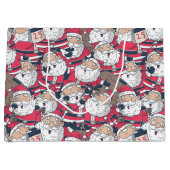 Santa Claus Große Geschenktüte (Vorderseite)