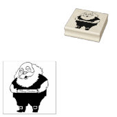 Santa Claus Gummistempel (Stempel)