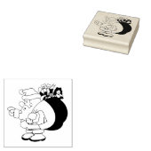 Santa Claus Gummistempel (Stempel)