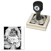 Santa Claus Gummistempel (Stempel)