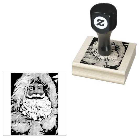 Santa Claus Gummistempel (Stempel)