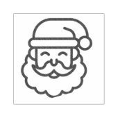 Santa Claus Gummistempel (Prägung)