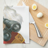 Santa Claus Handtuch (Viertel Falte)