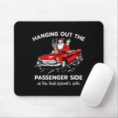 Santa Claus Hanging Out The Penger Side Mousepad (Mit Mouse)
