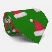 Santa Claus Hat Design Krawatte (Gerollt)