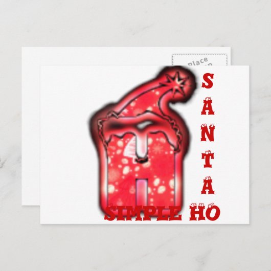 Santa Claus Hat frohe Weihnachten individualisiere (Vorne/Hinten)