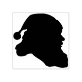 Santa Claus Head Art Briefmarke Gummistempel (Prägung)