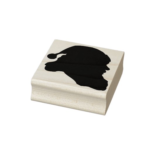 Santa Claus Head Art Briefmarke Gummistempel (Stempel)