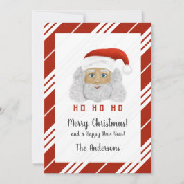 Santa Claus HO HO HO Frohe Weihnachten
