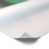 Santa Claus Holding anwesend Poster (Ecke)