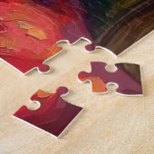 Santa Claus Holding Skye Terrier Christmas Art Puzzle (Seite)