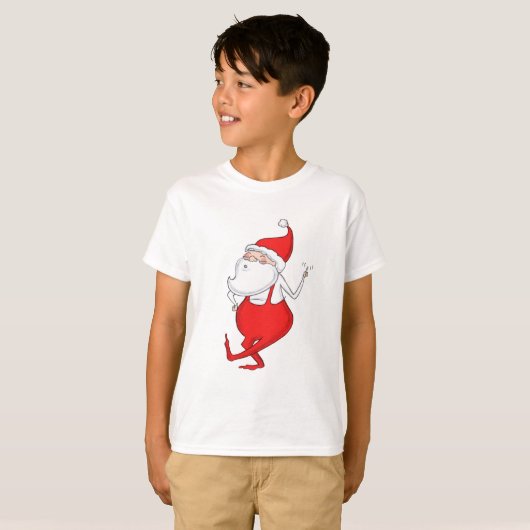 Santa Claus Holiday Kids T - Shirt (Vorne ganz)