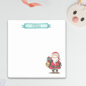 Santa Claus Holidays Personalisiert Post-it Klebezettel