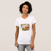 Santa Claus Holly Jolly T-Shirt (Vorne ganz)