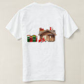 SANTA CLAUS HUSTLE UNISEX T - SHIRT (Design Rückseite)