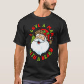 Santa Claus I. Liebe eines Mannes mit einem Bart N T-Shirt (Vorderseite)