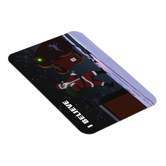 Santa Claus - Ich glaube Magnet (Rechte Seite)