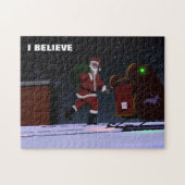 Santa Claus - Ich glaube Puzzle (Horizontal)