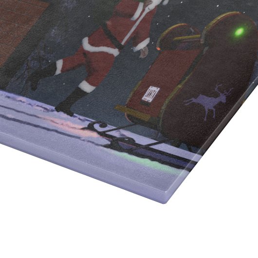 Santa Claus - Ich glaube Schneidebrett (Ecke)