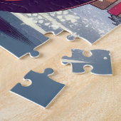 Santa Claus im Motormodus Puzzle (Seite)