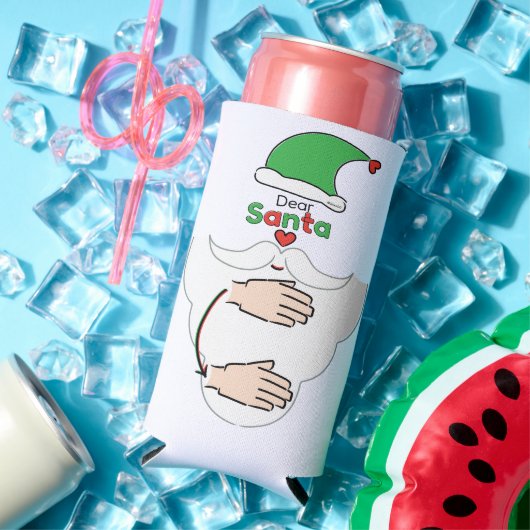 Santa Claus in American Sign Language Selters Dosenkühler (In Situ Sommer)