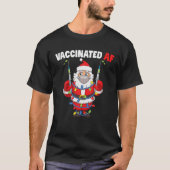 Santa Claus Ineigenate Christmas Vaccated AF T-Shirt (Vorderseite)
