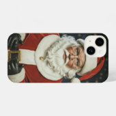 Santa Claus iPhone Hülle (Rückseite (Horizontal))