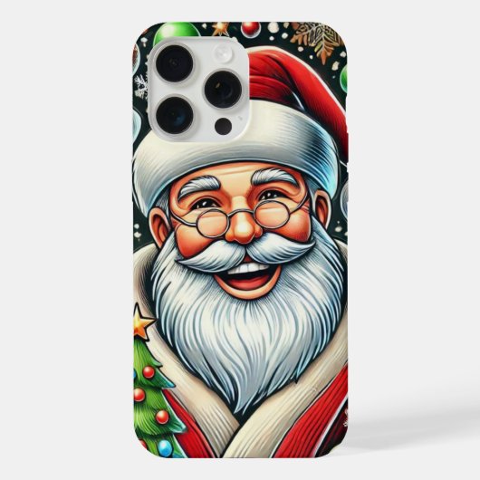 Santa Claus iPhone Hülle (Rückseite)
