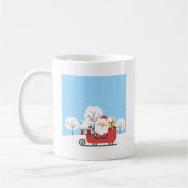 Santa Claus is coming Kaffeetasse (Links)
