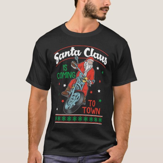 Santa Claus is Coming T-Shirt (Vorderseite)