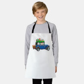 Santa Claus Jalopy Schürze (Getragen)