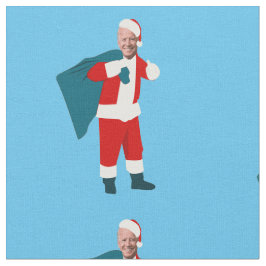 santa claus jodblauen Weihnachten Stoff